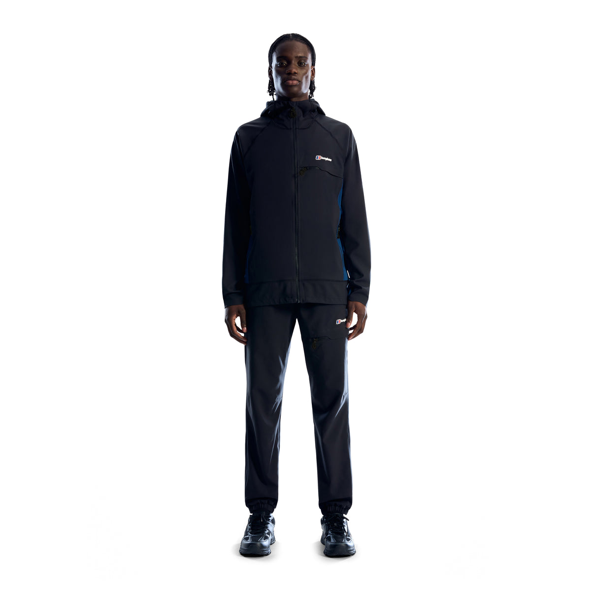 Men's Berghaus Black Wavertree Hooded Jacket — view 4