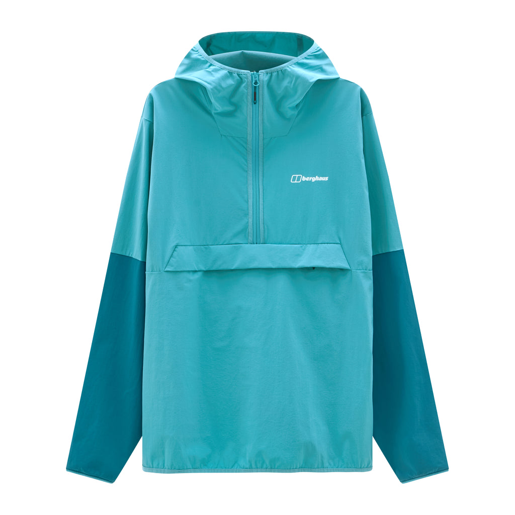 Men's Berghaus Light Blue Wandermoor Wind Smock — view 2