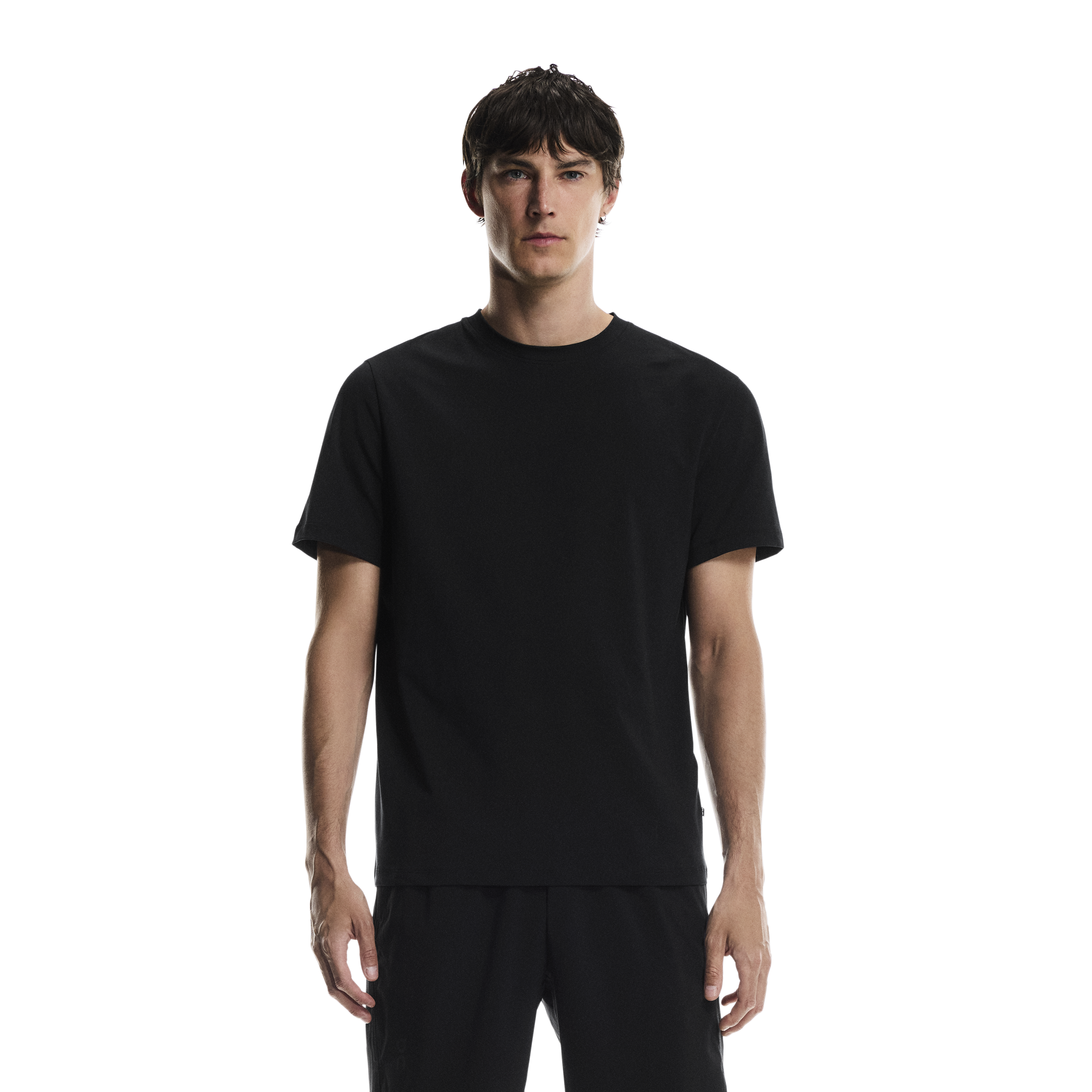 Men's On Running Black Focus T Shirt — view 3