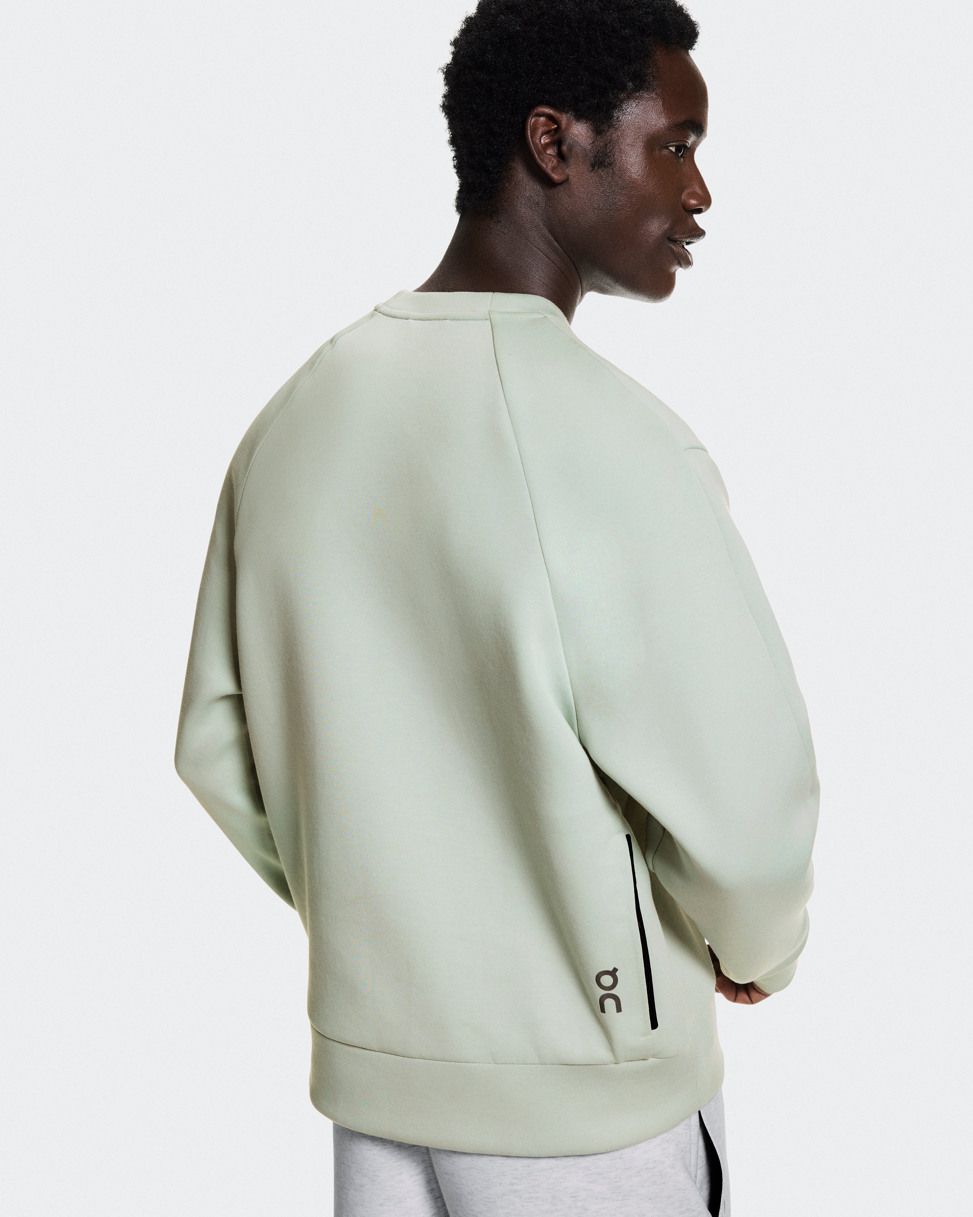 Men's On Running Mineral Focus Tech Crew Sweatshirt — view 3
