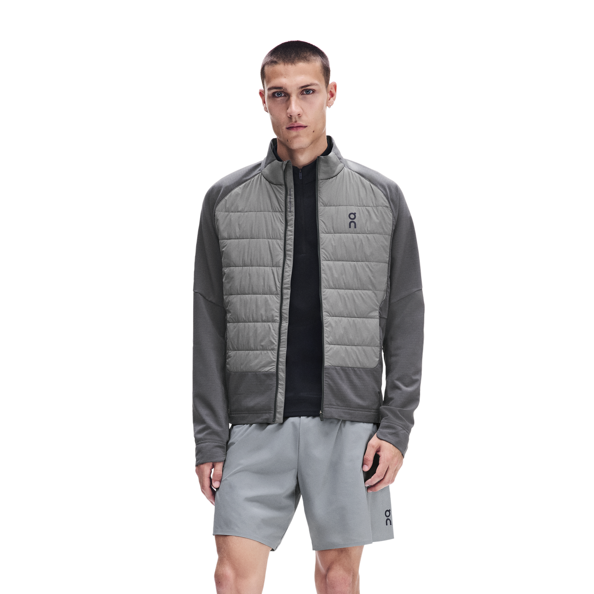 Men's On Running Weather Hybrid Jacket 1 Eclipse | Ember