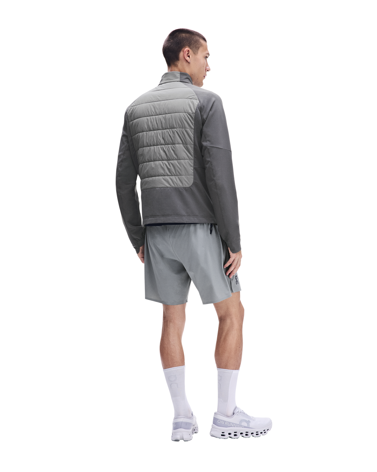 Men's On Running Weather Hybrid Jacket 1 Eclipse | Ember