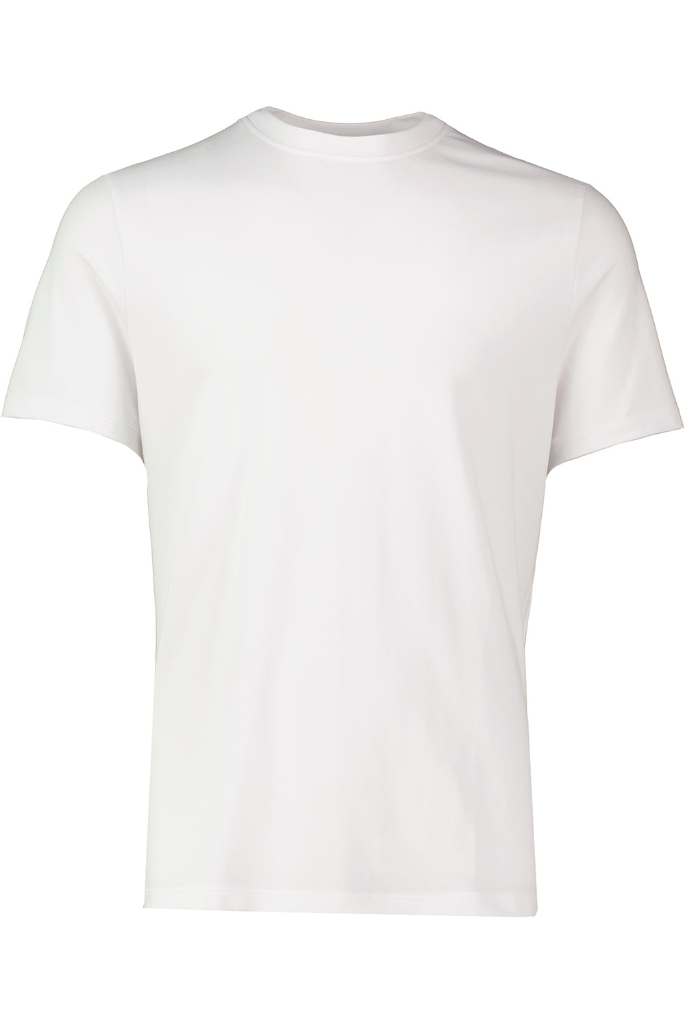 Men's On Running White Focus T Shirt in short sleeves with small side logo on tab