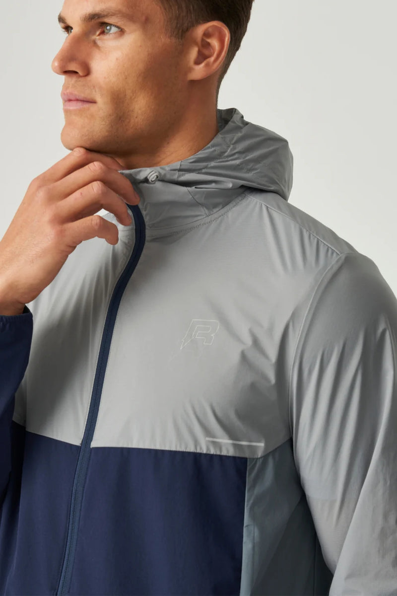 Men's Reprimo Marble Navy Impact Windbreaker Tracksuit Jacket & Pant T