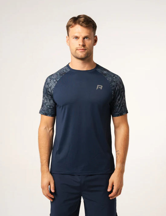 Men's Reprimo Navy Shibori T-Shirt