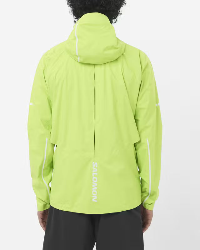 Men's Salomon Acid Lime Bonatti Pro Jacket — view 3