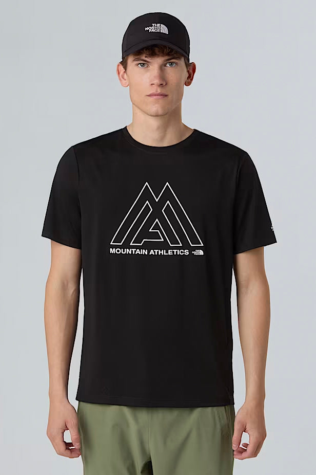 Mens The North Face 24/7 Tee Black T Shirt
