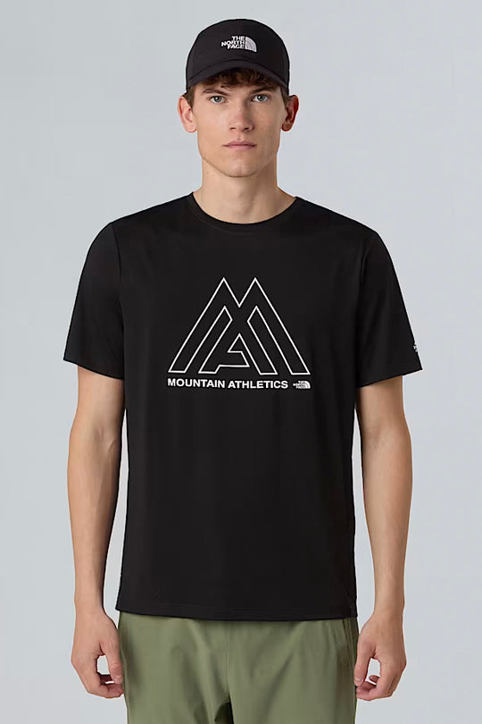 Mens The North Face 24/7 Tee Black T Shirt