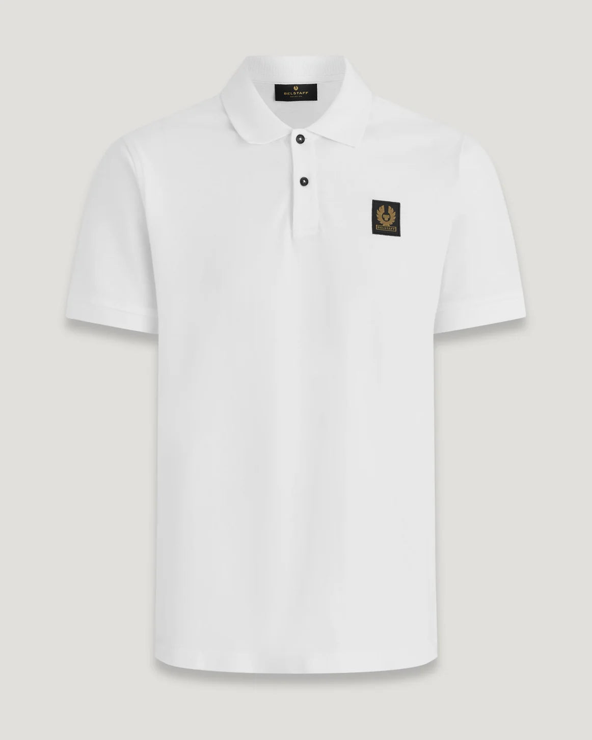 Mens Belstaff B&T White Polo Shirts