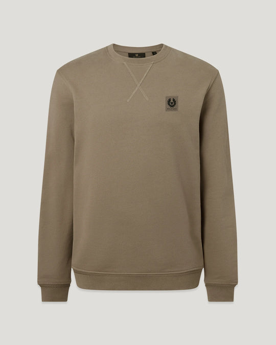 Mens Belstaff Belstaff Sweatshirt Dusty Taupe Sweatshirts