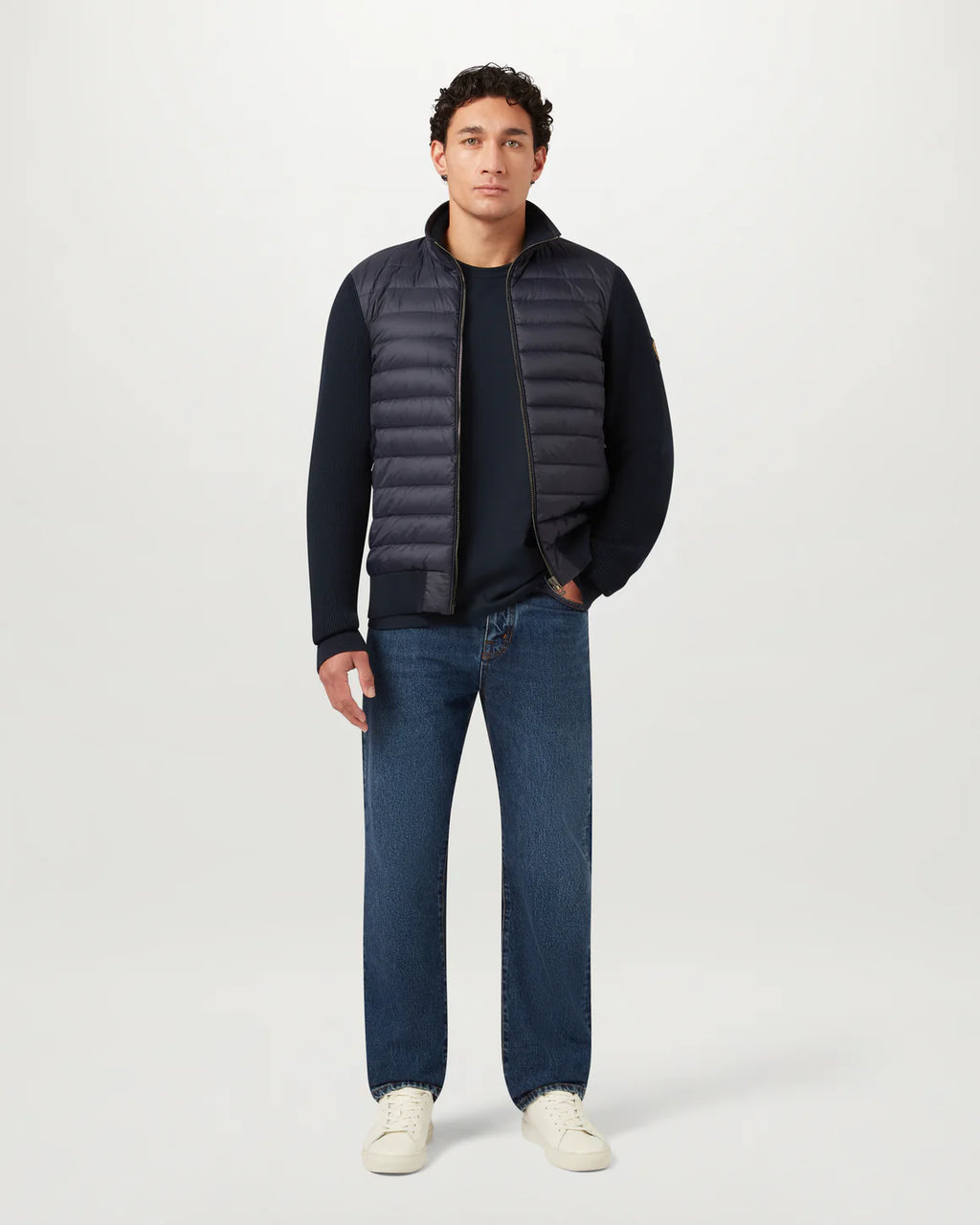 Mens Belstaff Control Dark Navy Knitwear - image 4