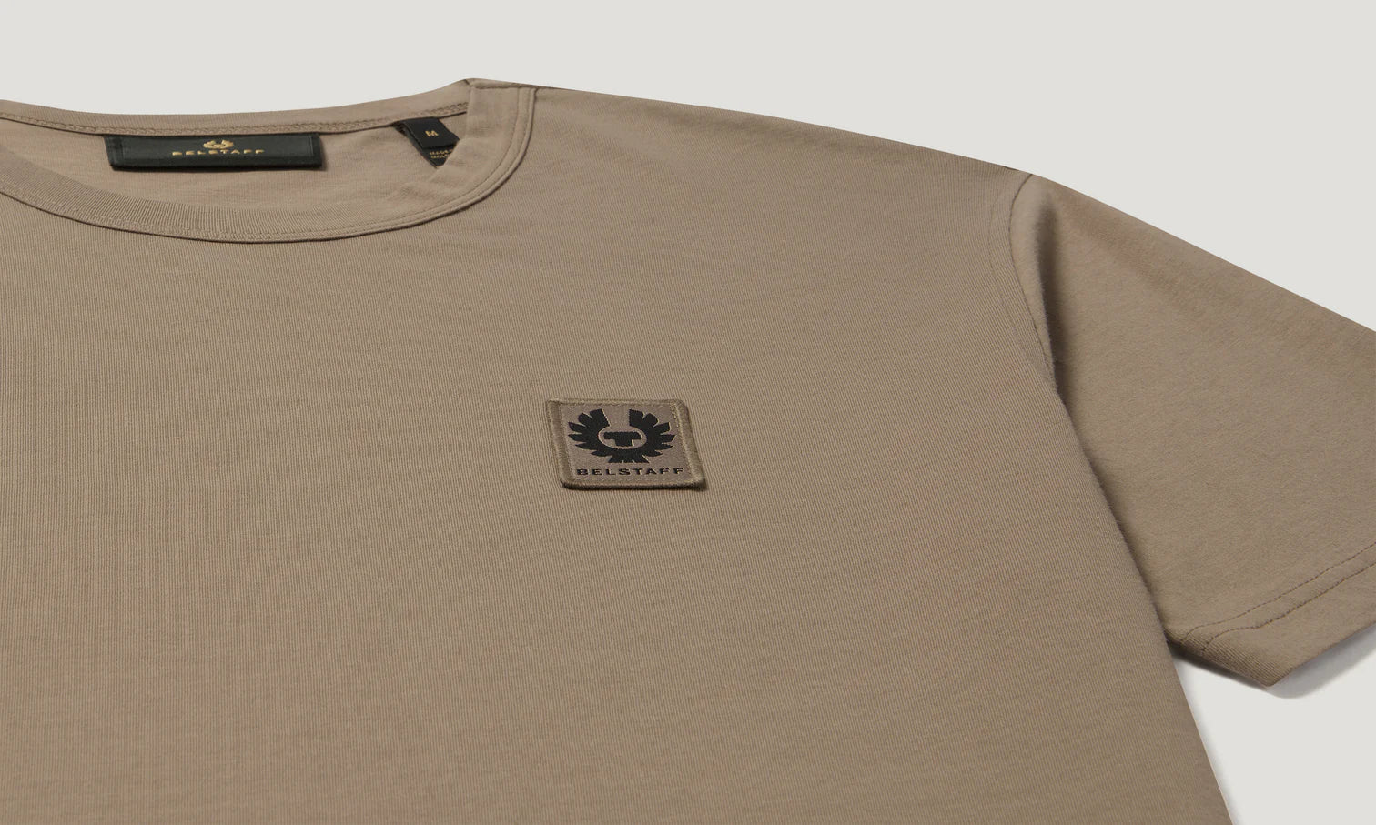 Mens Belstaff Dusty Taupe T Shirt — view 4