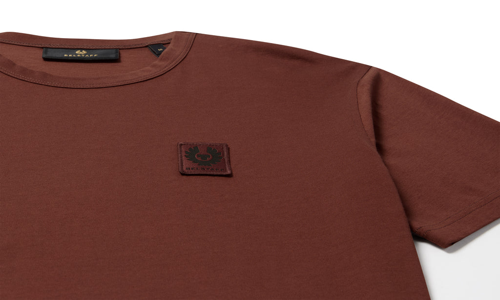 Mens Belstaff Oxblood T Shirt — view 3