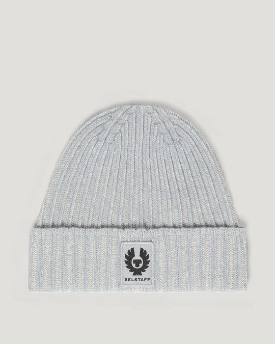 Mens Belstaff Quarry Blue Plated Watch Beanie Hat