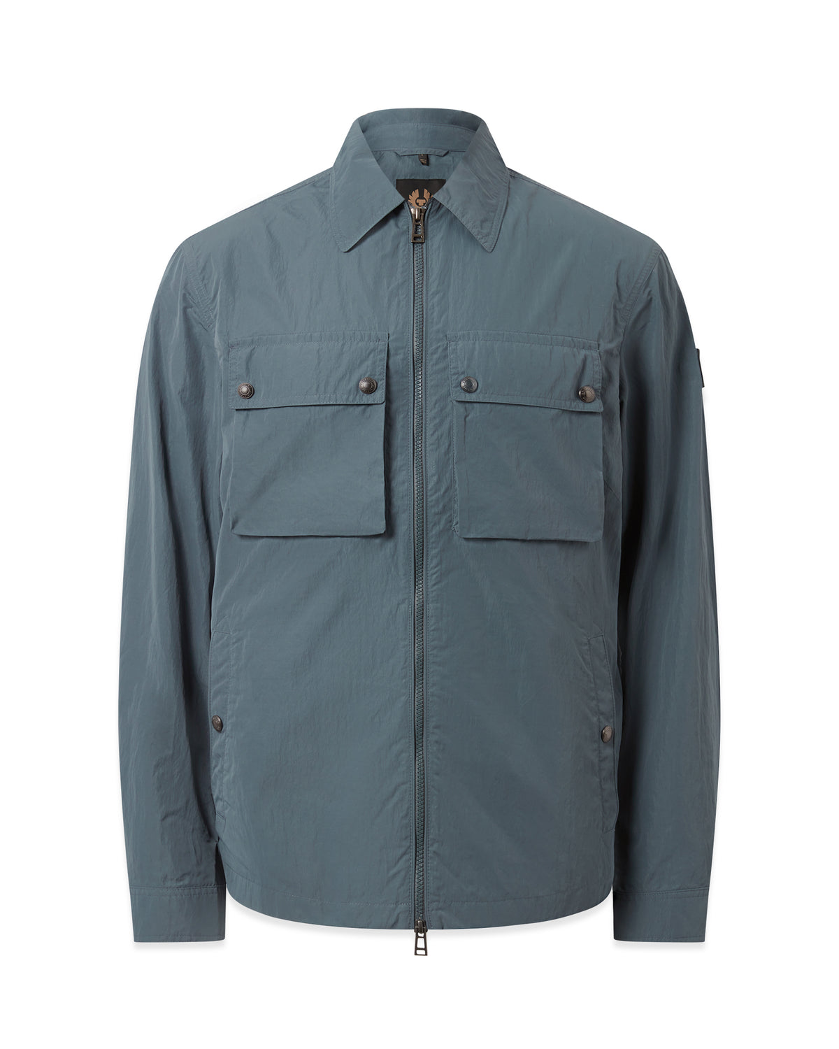 Mens Belstaff Tourer Overshirt Petrol Overshirts