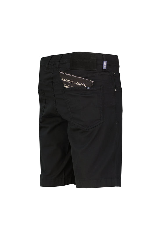 Mens Jacob Cohen Bermuda 5PKT Nicolas Black Shorts