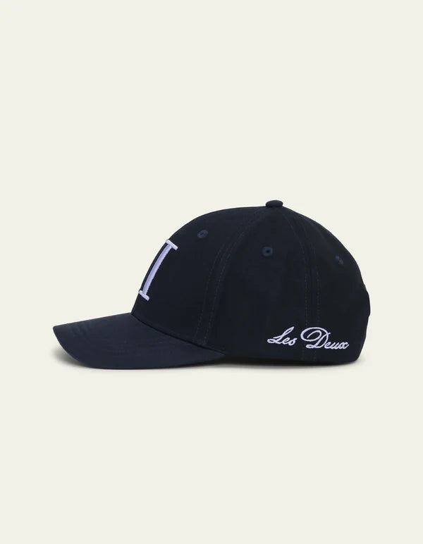Mens Les Deux Core Baseball Cap Dark Navy