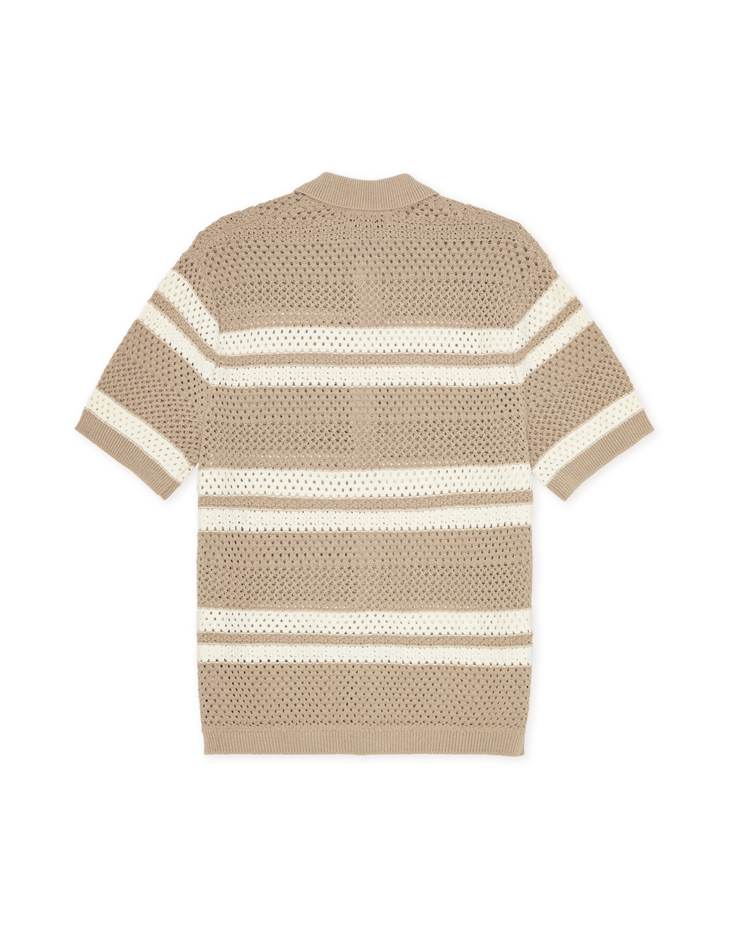 Mens Les Deux Dark Sand Gianni Knitted Shirt - image 3