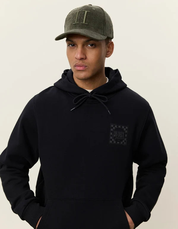 Mens Les Deux Goods Hoodie Black Hoodies