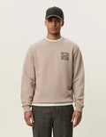 Mens Les Deux Goods Sweatshirt Dark Sand Sweatshirts