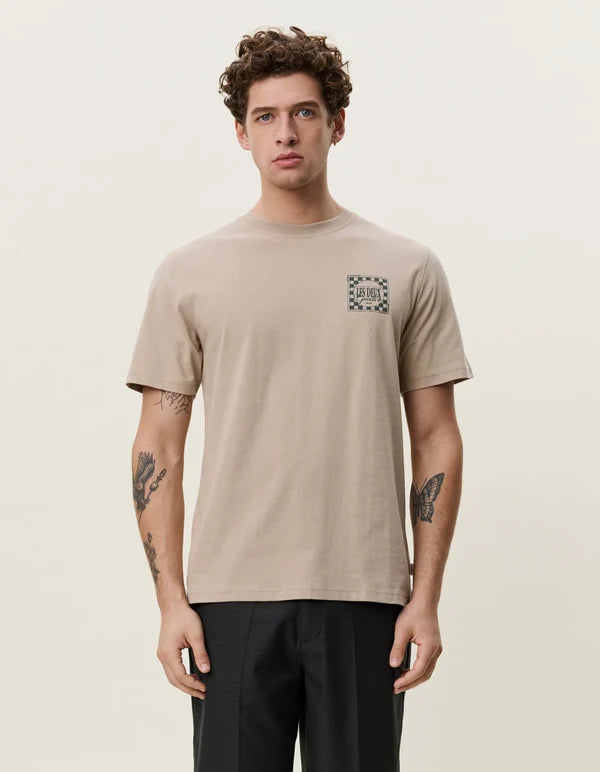 Mens Les Deux Goods T-Shirt Dark Sand T Shirts