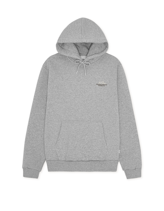 Mens Les Deux Grey Ben Globe Hoodie