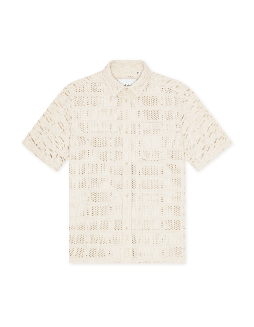 Mens Les Deux Ivory Charlie SS Shirt - image 2