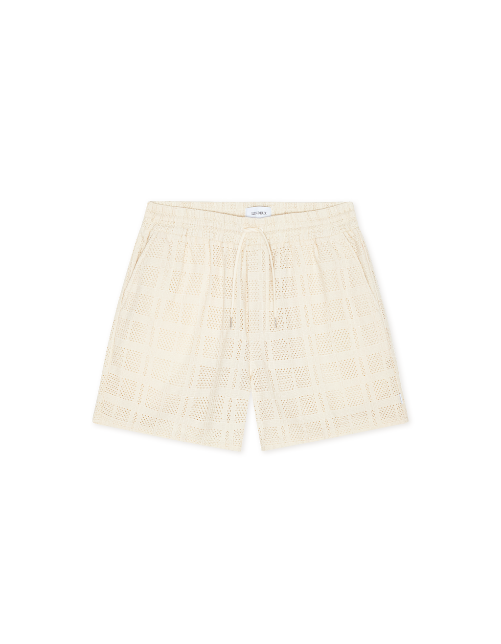 Mens Les Deux Ivory Charlie SS Shirt & Short Set - image 8