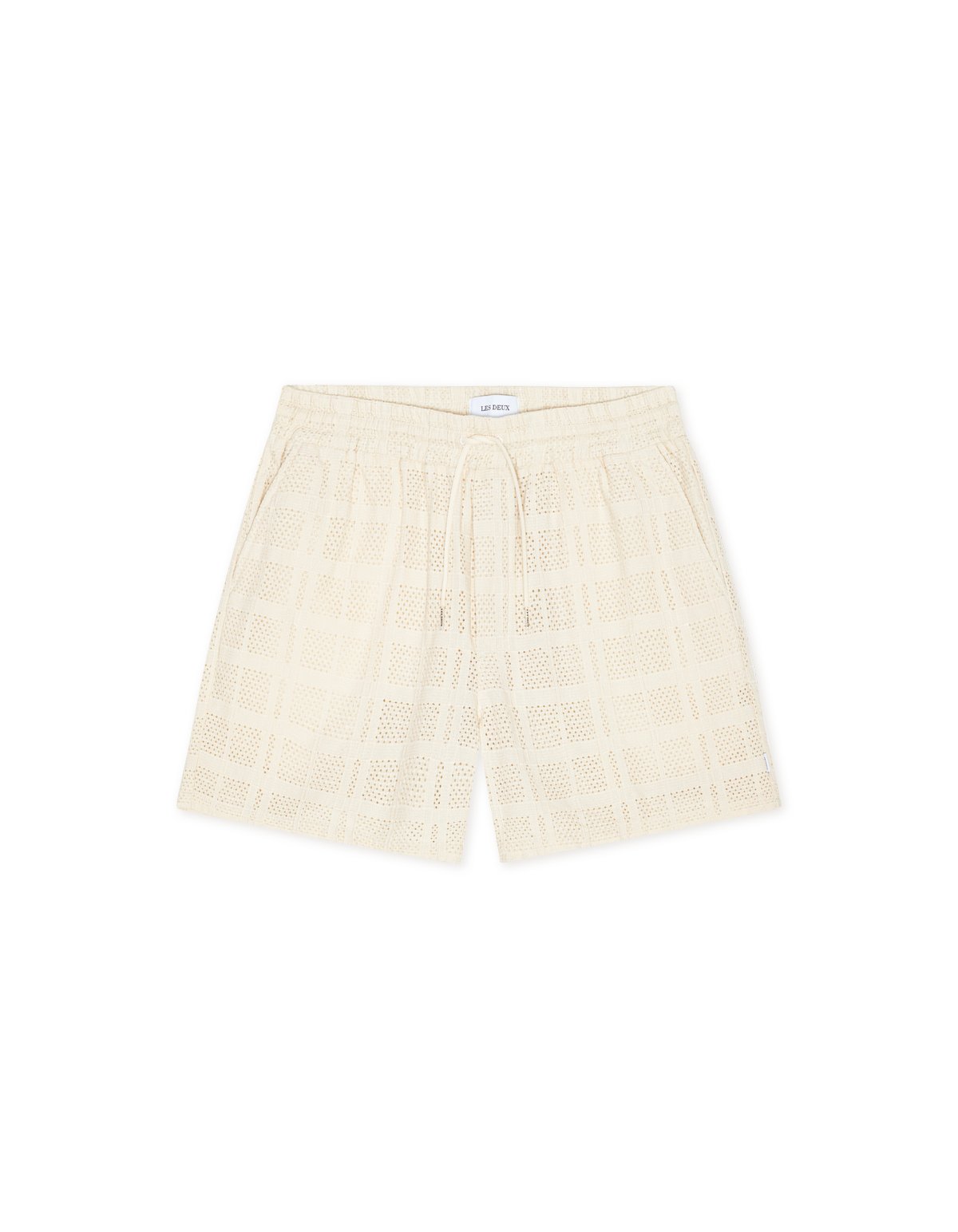 Mens Les Deux Ivory Charlie SS Shirt & Short Set - image 8