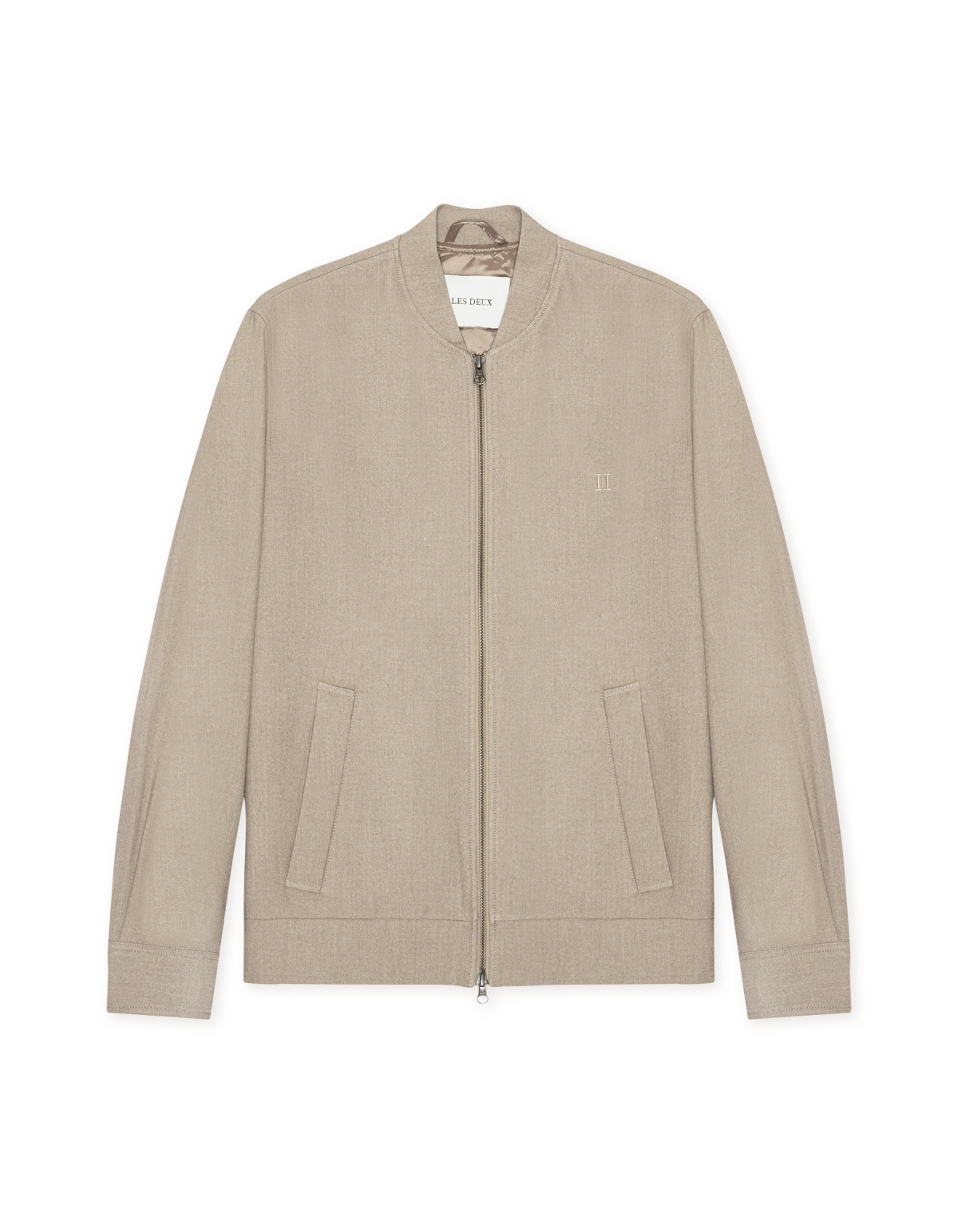 Mens Les Deux Laurel Oak Sand Como Regular Bomber Jacket - image 2