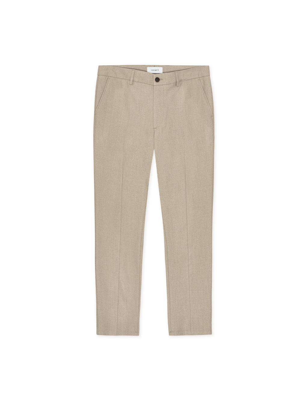 Mens Les Deux Laurel Oak Sand Como Regular Solid Pants - image 2