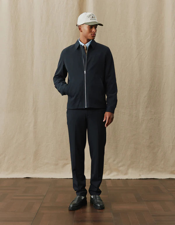 Mens Les Deux Navy Como Coach Jacket - image 6