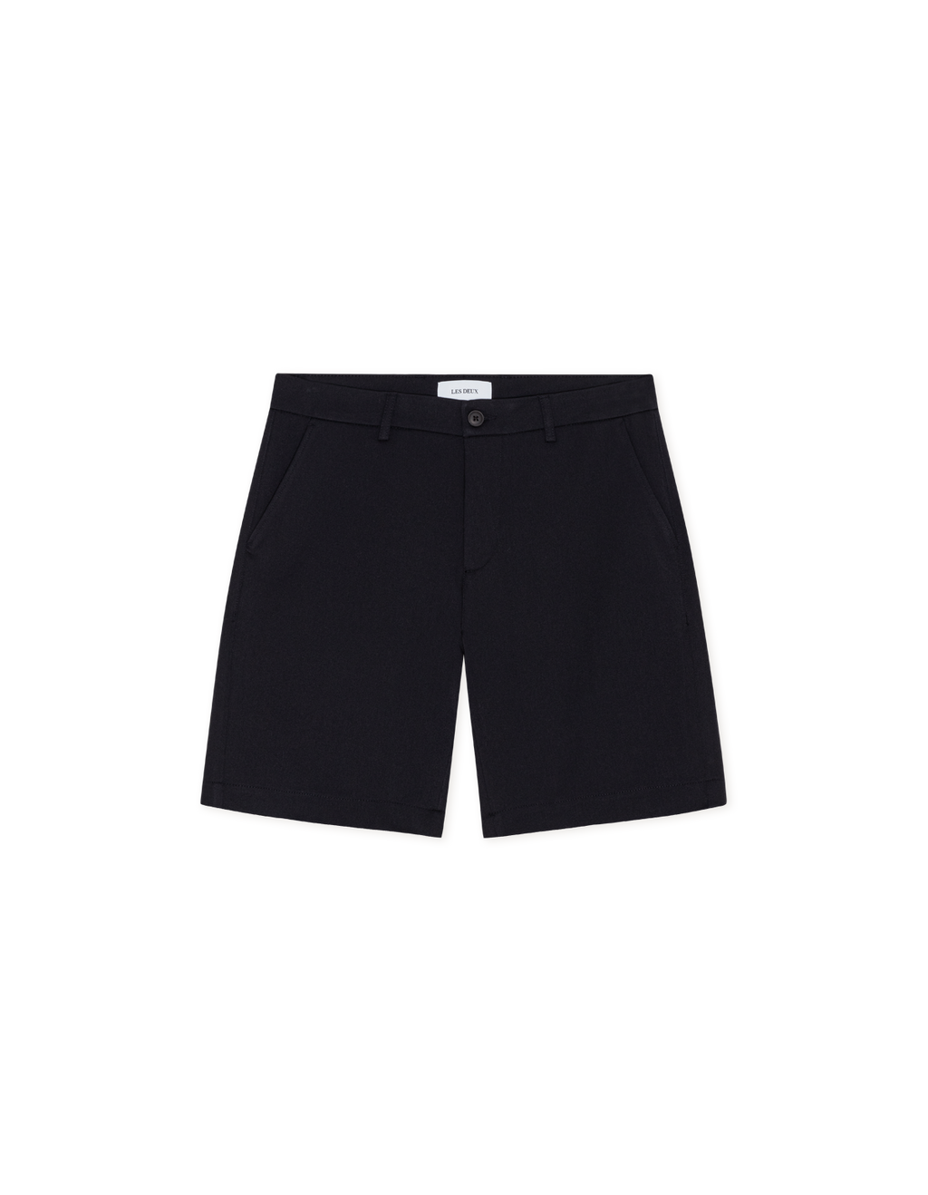 Mens Les Deux Navy Como Regular Solid Shorts - image 5