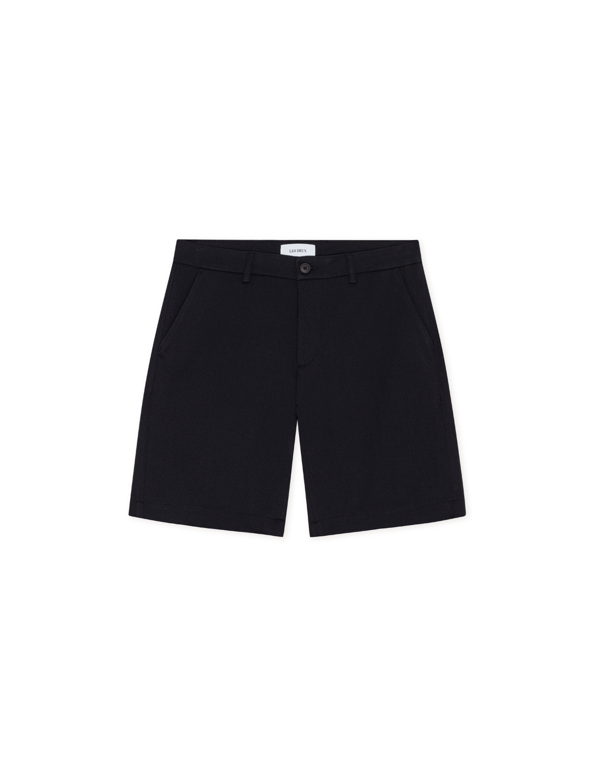 Mens Les Deux Navy Como Regular Solid Shorts - image 5
