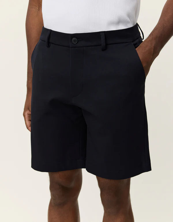 Mens Les Deux Navy Como Regular Solid Shorts - image 3