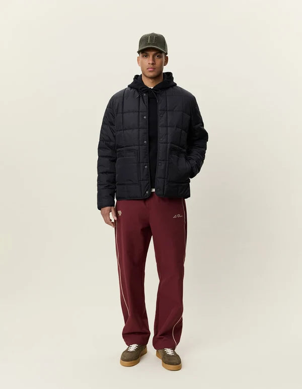 Mens Les Deux Quilted Jacket Black Jackets