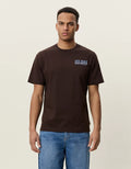 Mens Les Deux Record T-Shirt Molé Brown T Shirts