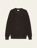 Mens Les Deux Rib Crewneck Knit Molé Brown Knitwear