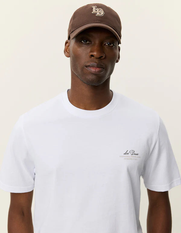 Mens Les Deux White Ben Globe T Shirt - image 6