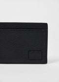 Mens Paul Smith Black Grained Leather Card Holder