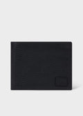 Mens Paul Smith Black Grained Leather Compact Billfold Wallet