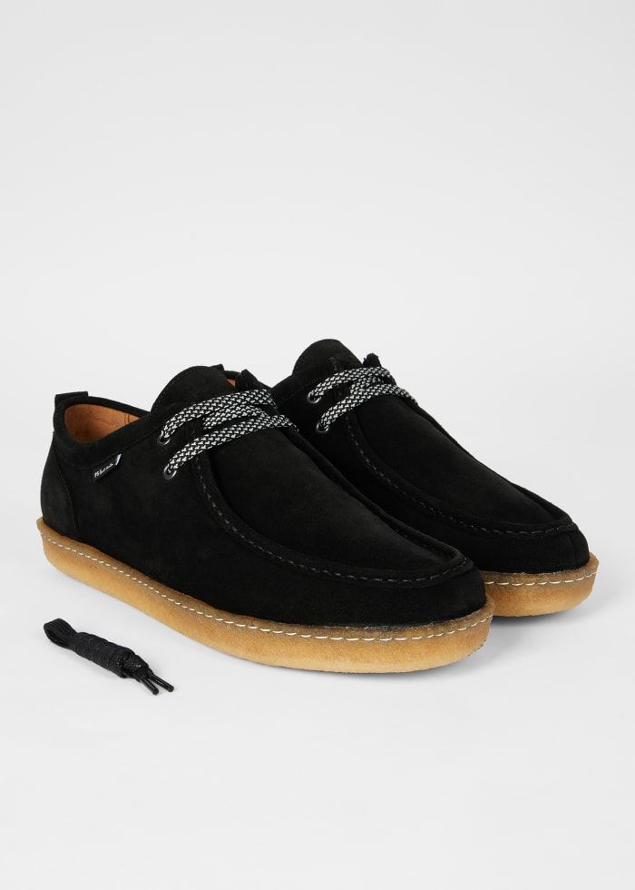 Mens Paul Smith Black Shoe Buster Black — view 2