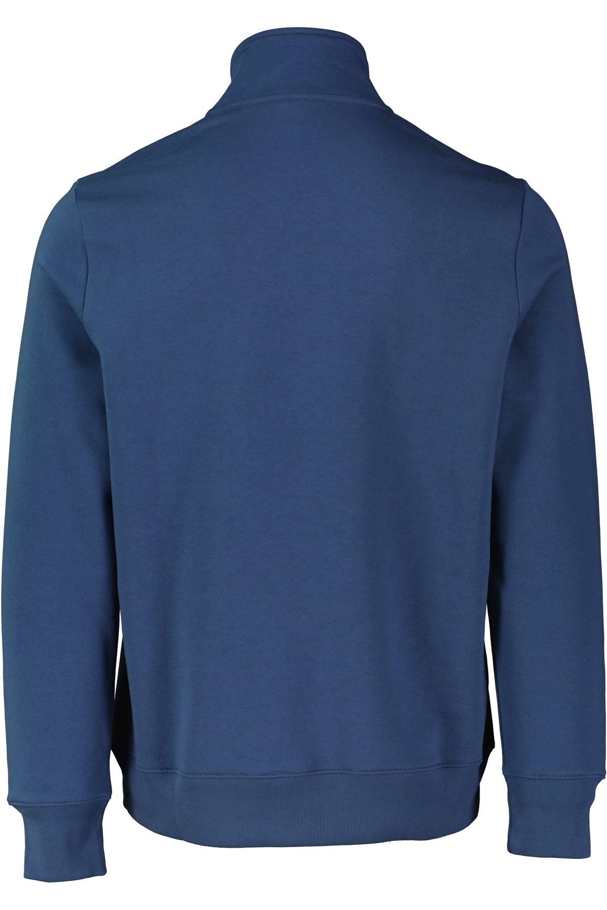 Mens Paul Smith Blue Regular Fit Half Zip Top Zebra