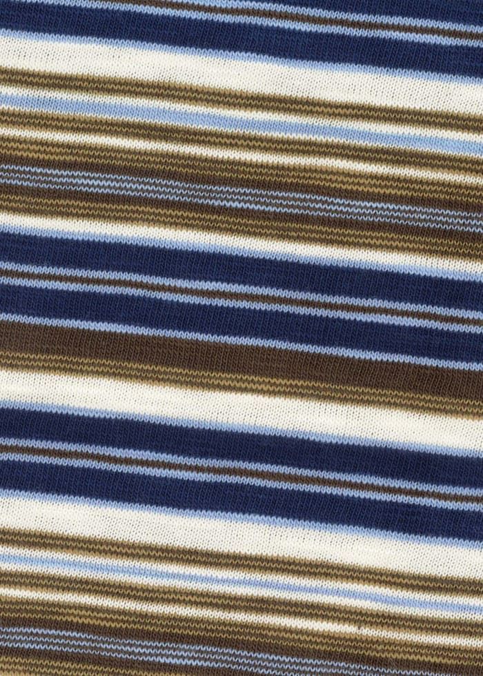 Mens Paul Smith Blue Regular Fit Stripe T Shirt — view 4