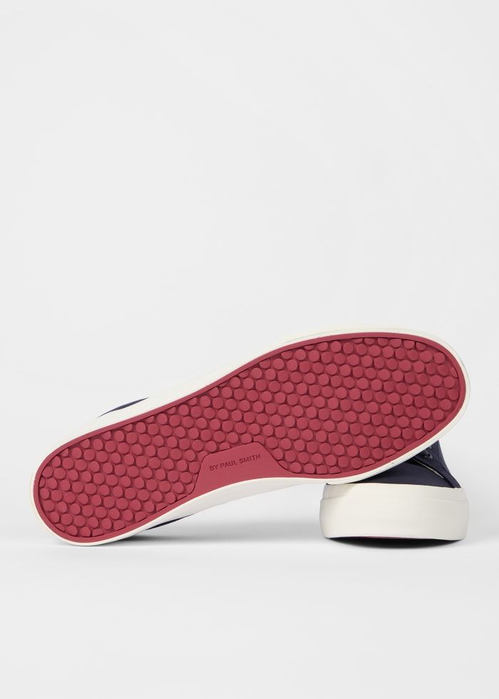 Mens Paul Smith Blue Shoe Amos Navy — view 4