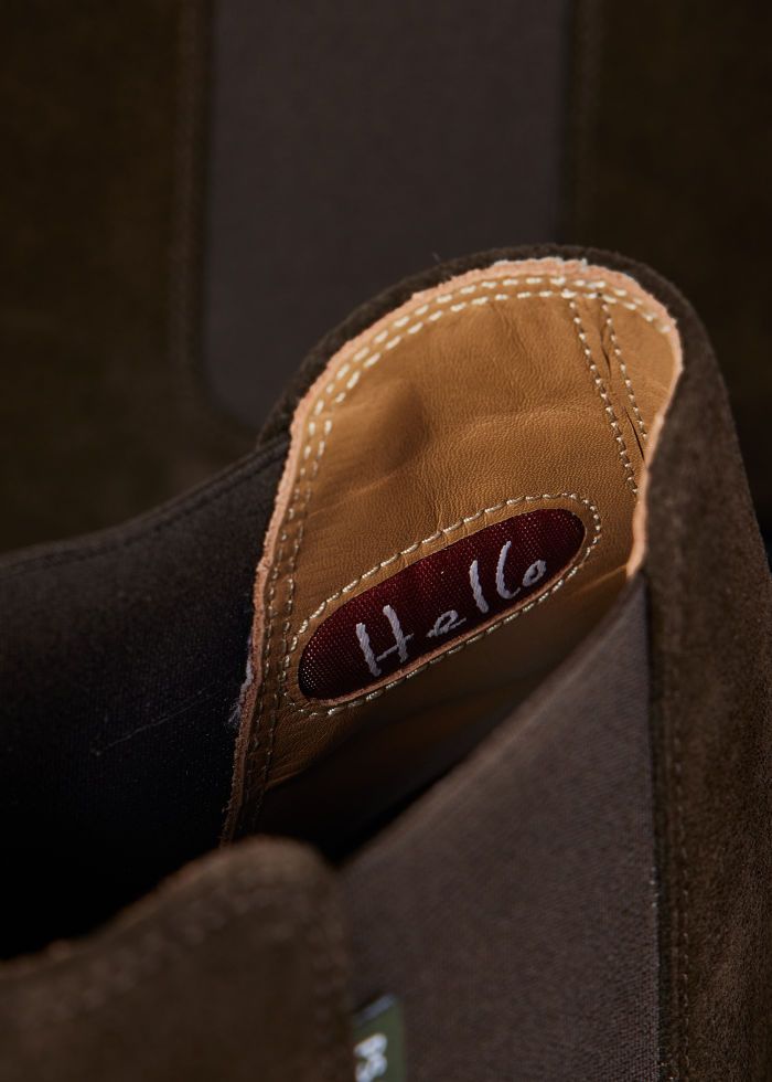 Mens Paul Smith Brown Suede 'Augustus' Boots — view 3