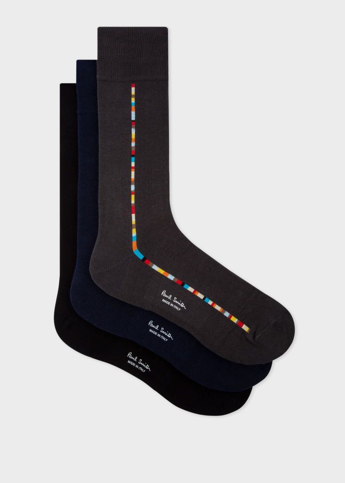 Mens Paul Smith Multicolour Sock Pk Vittore — view 2