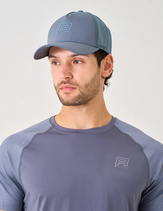 Mens Reprimo NOX Trucker Cap Turbulence Ocean — view 2