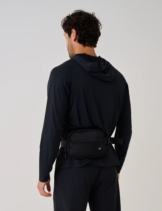Mens Reprimo Strider Crossbody Bag Black — view 4