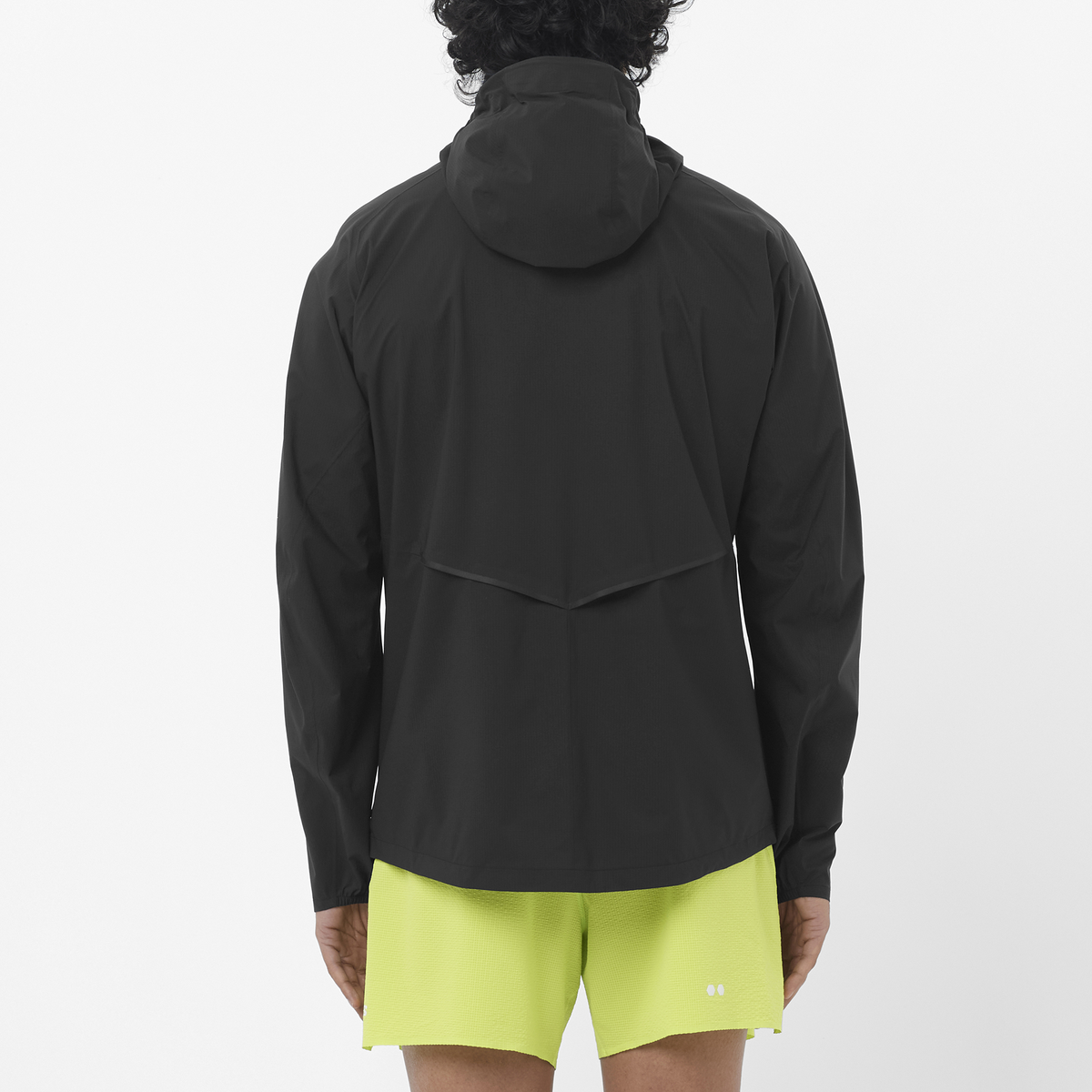Mens Salomon BONATTI WATERPROOF JKT Deep Black Jacket — view 4